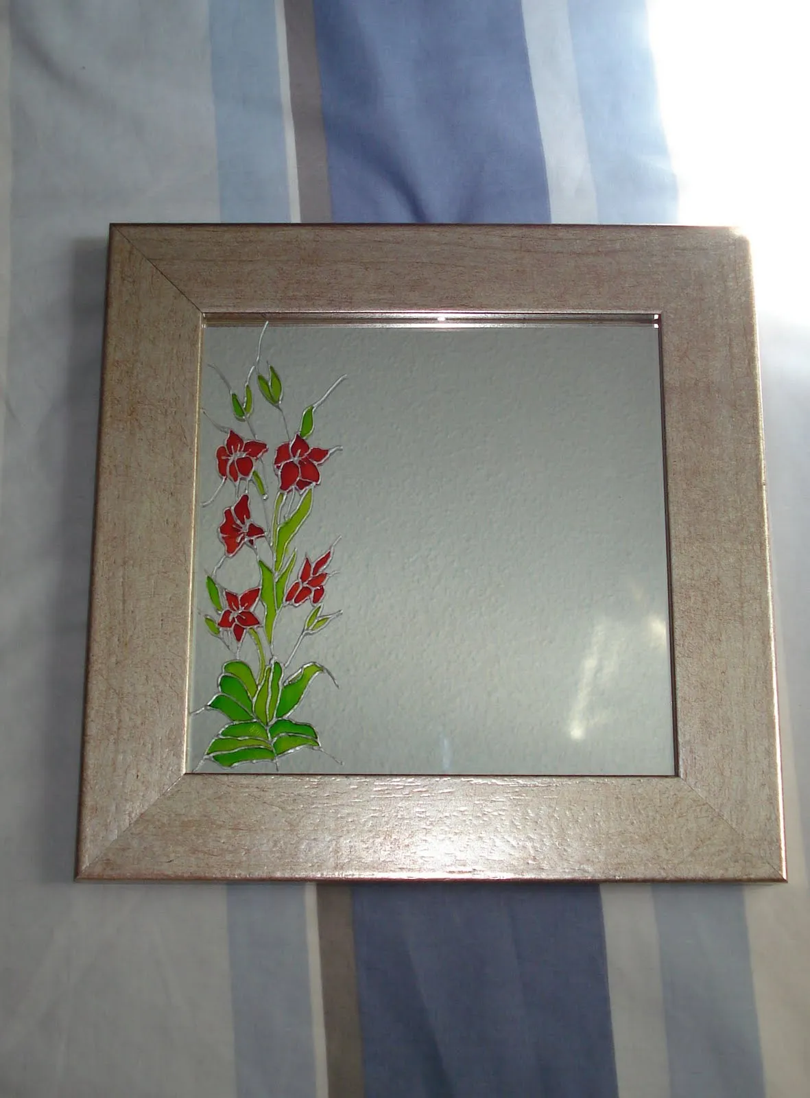 MANUALIDADES Y OTROS ENTRETENIMIENTOS: ESPEJO DECORADO MANUALIDADES Y OTROS ENTRETENIMIENTOS: ESPEJO DECORADO