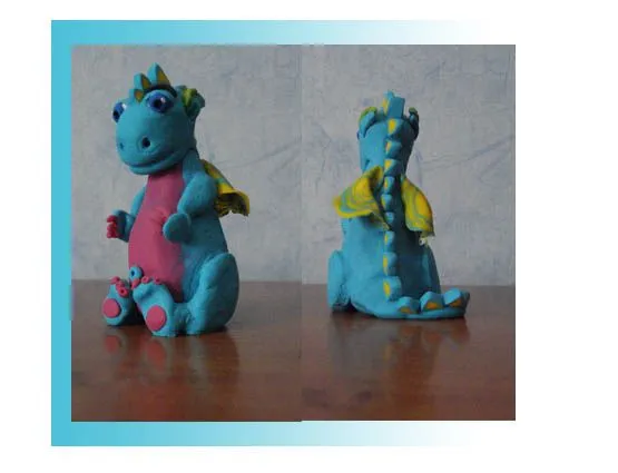 MANUALIDADES Y OTROS ENTRETENIMIENTOS: Figuras fimo1; DRAGÓN MANUALIDADES Y OTROS ENTRETENIMIENTOS: Figuras fimo1; DRAGÓN