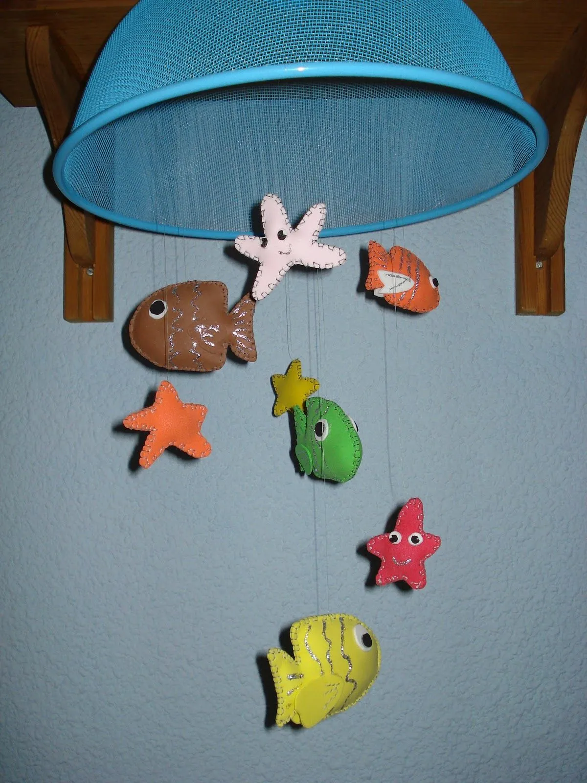 MANUALIDADES Y OTROS ENTRETENIMIENTOS: Movil de peces para bebes MANUALIDADES Y OTROS ENTRETENIMIENTOS: Movil de peces para bebes