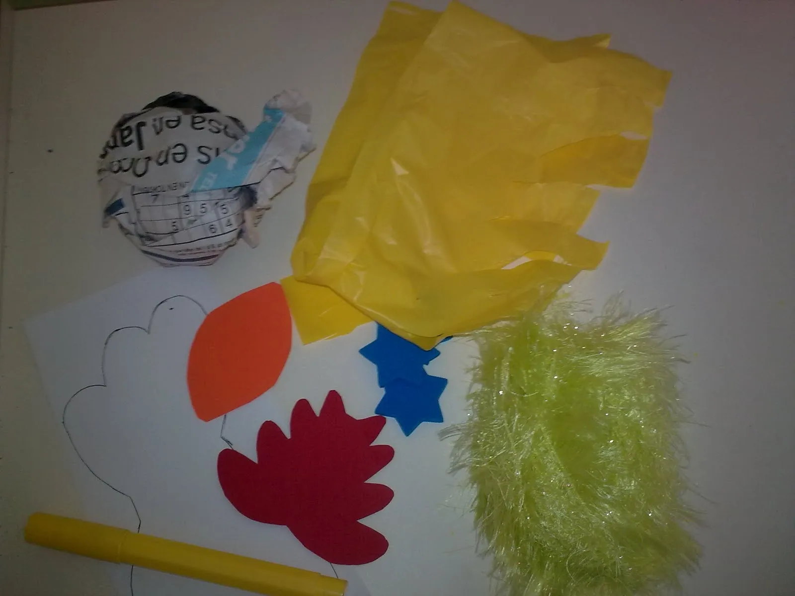 MANUALIDADES ESCOLARES: El pollo Pepe.