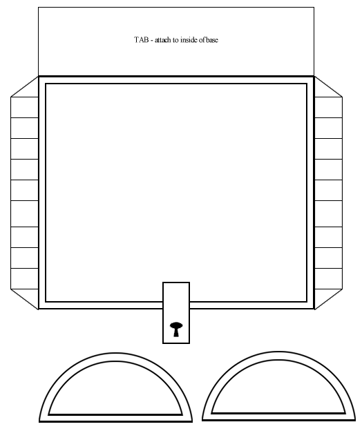 Moldes para armar cofres - Imagui