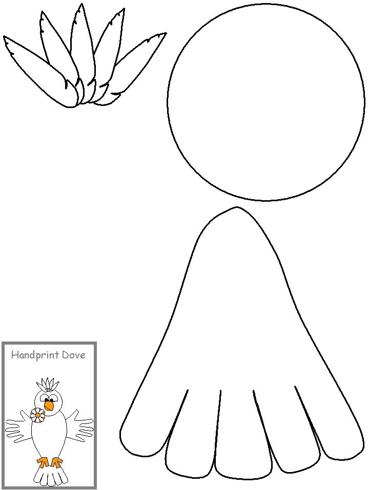MANUALIDADES PARA LA ESCUELA DOMINICAL: El Arca de Noé - la paloma MANUALIDADES PARA LA ESCUELA DOMINICAL: El Arca de Noé - la paloma