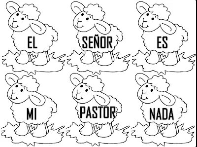 Manualidades para la Escuela Dominical: Salmo 23,1 ~ Mi vida sin ... Manualidades para la Escuela Dominical: Salmo 23,1 ~ Mi vida sin ...