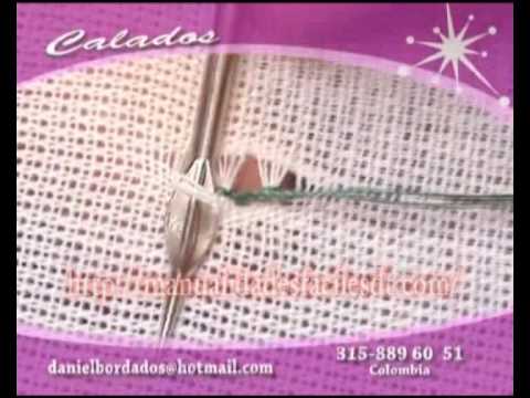 Manualidades Faciles DT -Vídeo Instructivo No. 1 De Bordados - YouTube