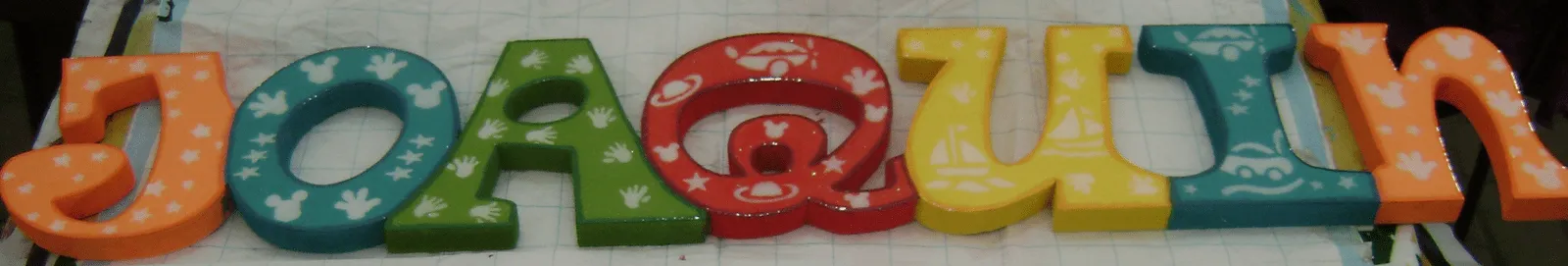 Manualidades Facilito: NOMBRES EN TRUPAN PARA NIÑOS(AS)