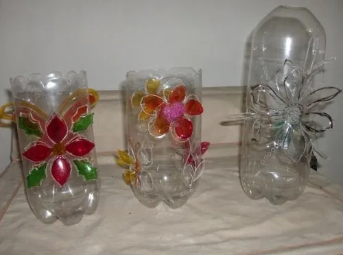 Manualidades de faroles con botellas - Imagui Manualidades de faroles con botellas - Imagui