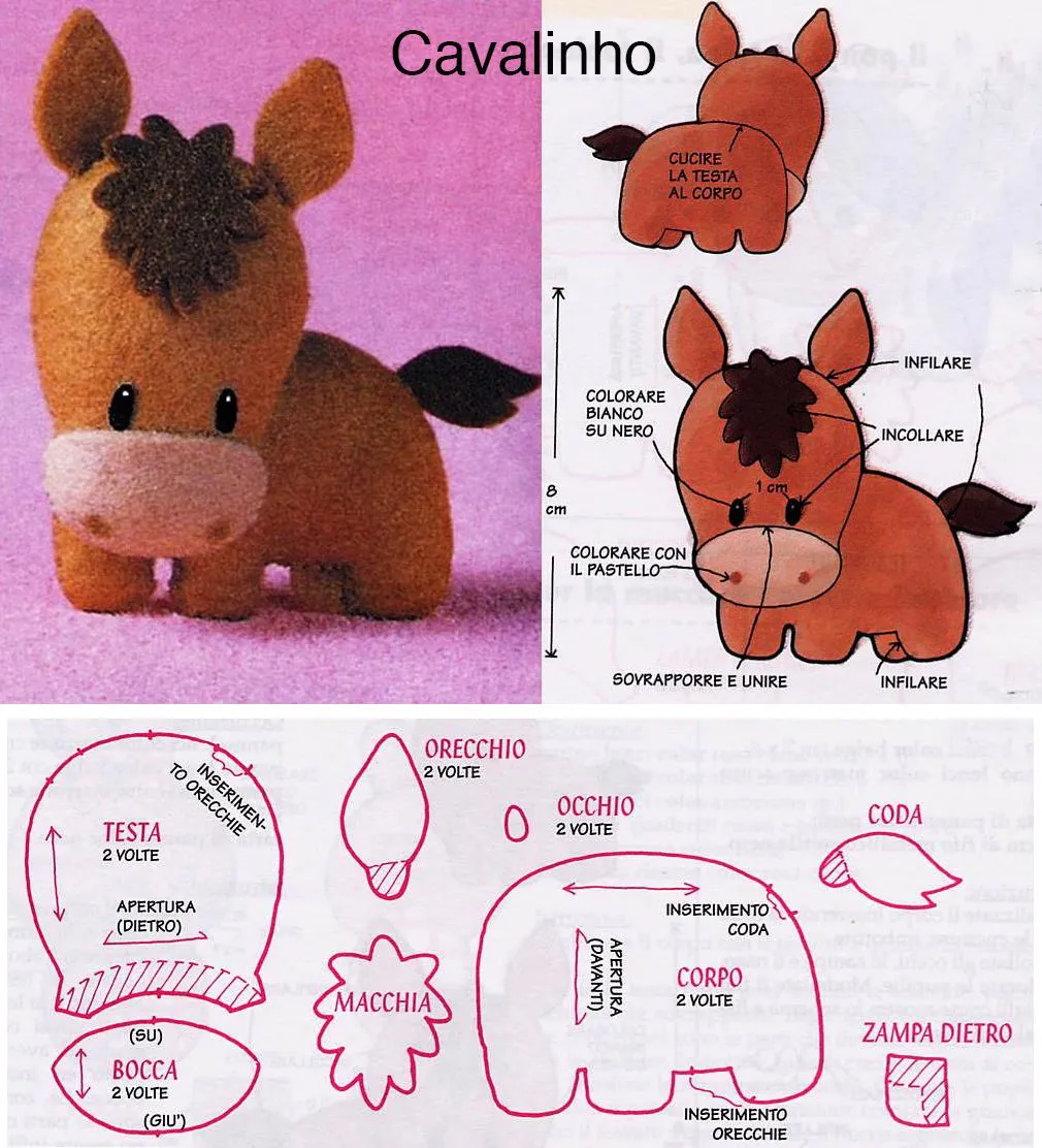 MANUALIDADES FIELTRO: ANIMALES DE FIELTRO