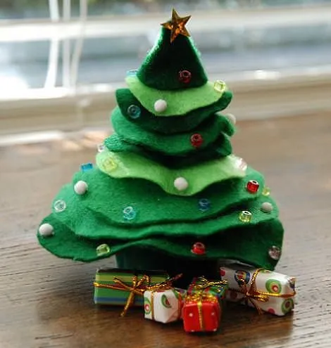 Manualidades de fieltro para Navidad