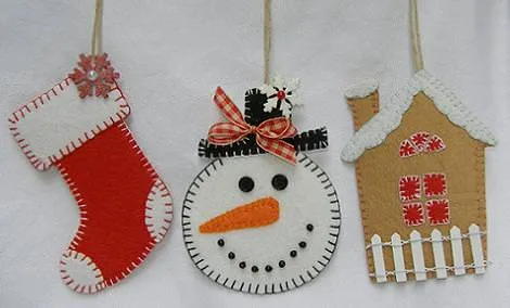 manualidades-fieltro-navidad- ...