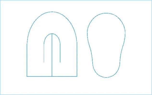 Manualidades con fieltro: Zapatos de Bebé