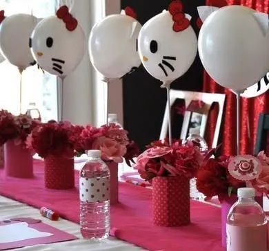 Manualidades para tu fiesta Kitty