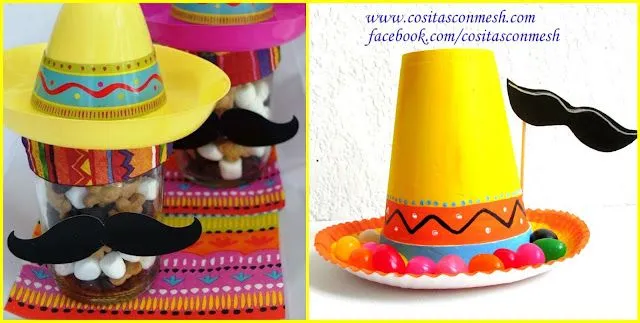 Manualidades para una fiesta Mexicana ~ cositasconmesh