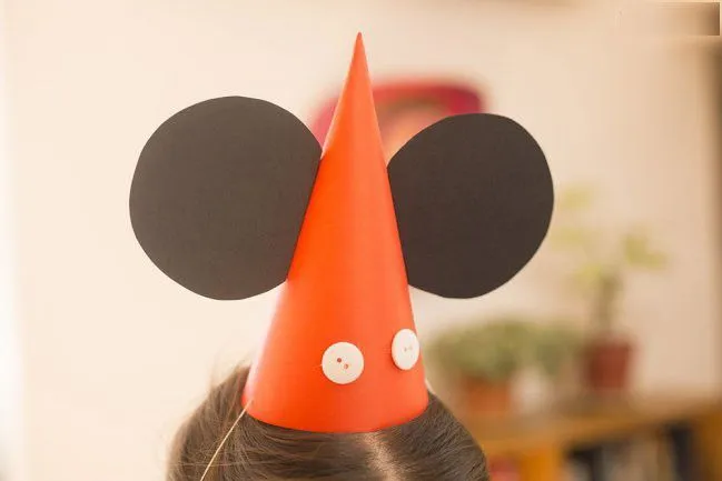 Manualidades para Fiestas - Lindo y original gorrito de Mickey ... Manualidades para Fiestas - Lindo y original gorrito de Mickey ...