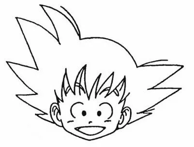 MANUALIDADES DE FOAM: PLANTILLA GOMA EVA SON GOKU