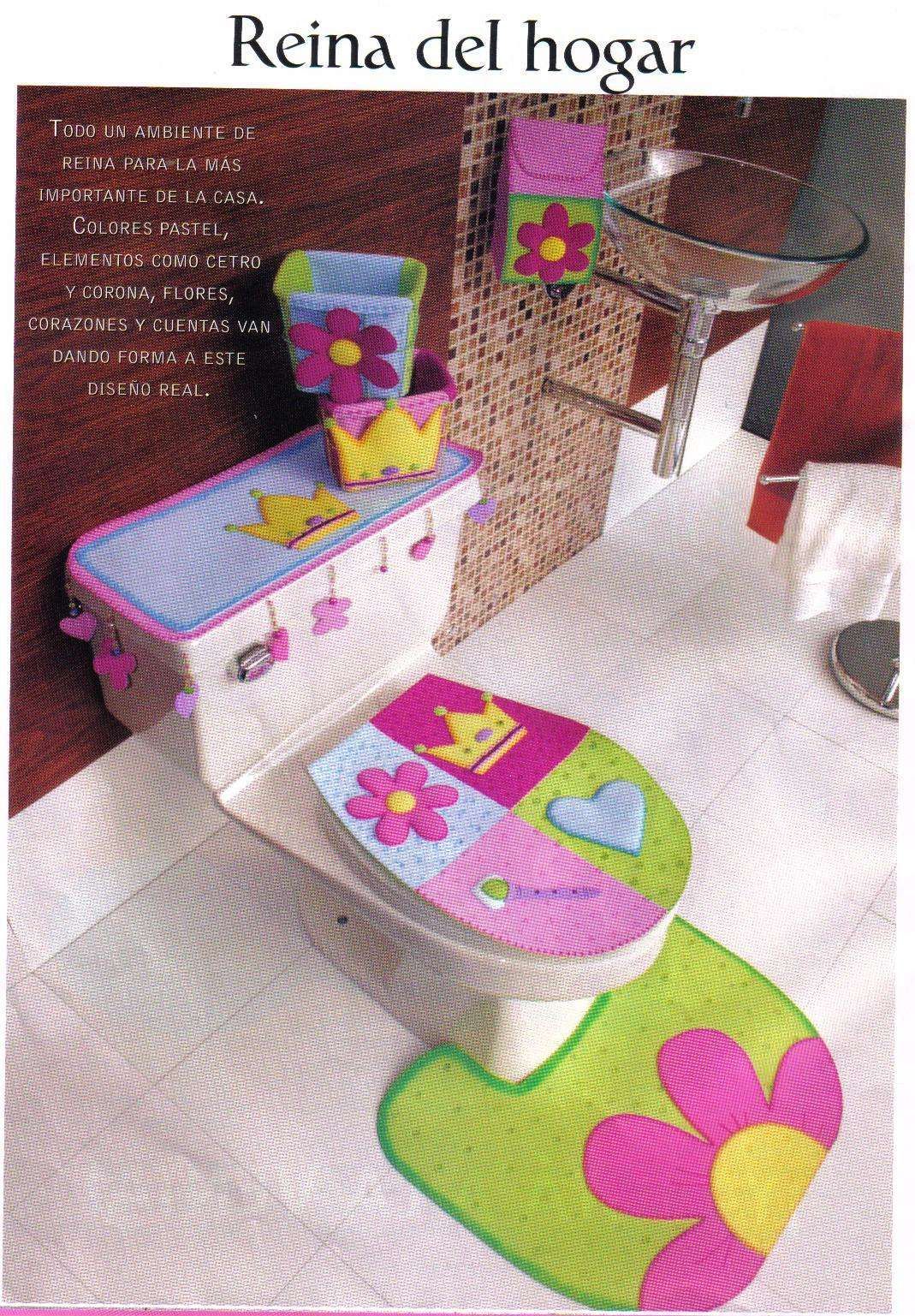 manualidades con foami: decoraciones para el baño en foami ...