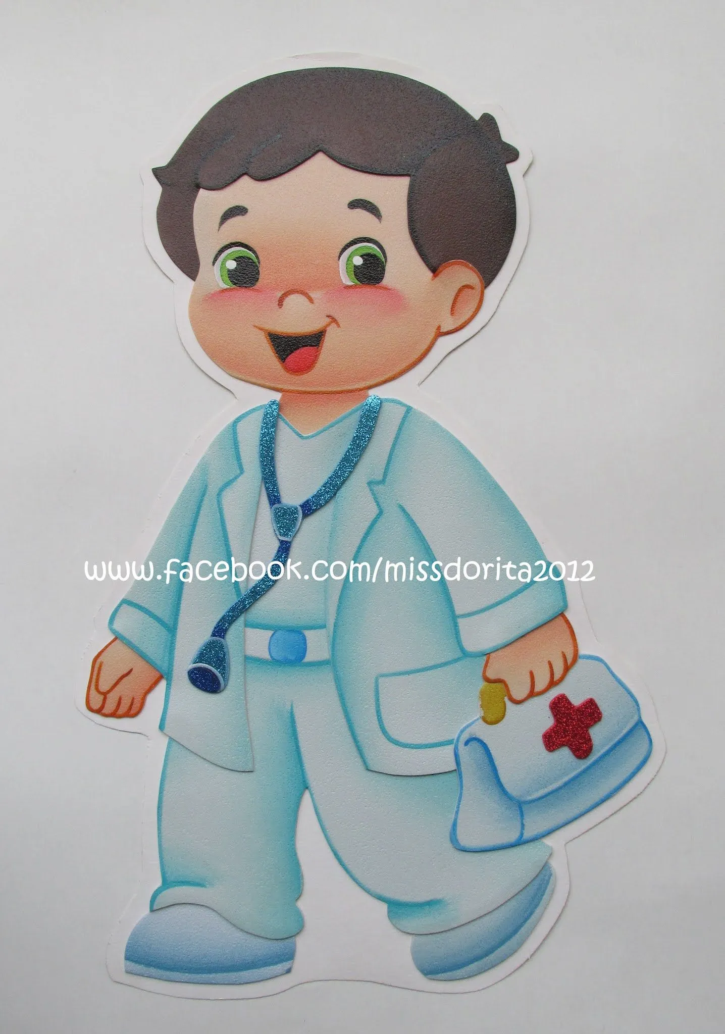 Manualidades en Foami Miss Dorita: Doctor en Foami Manualidades en Foami Miss Dorita: Doctor en Foami