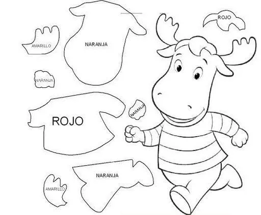 Manualidades con foami y sus moldes Winnie Pooh - Imagui