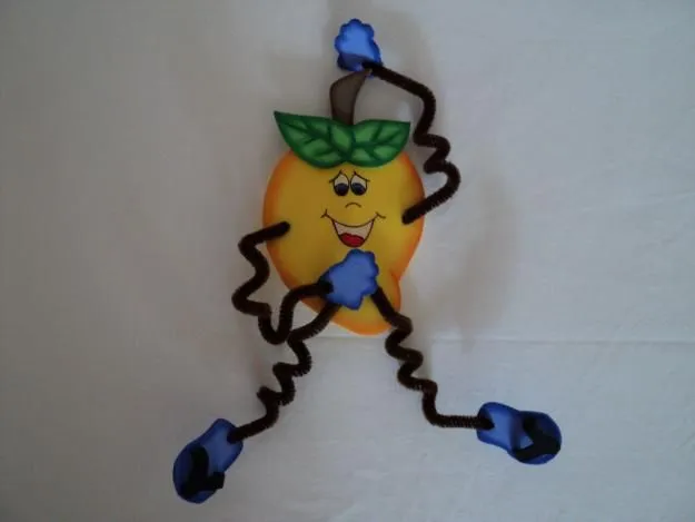 Moldes de frutas en foami para la nevera - Imagui