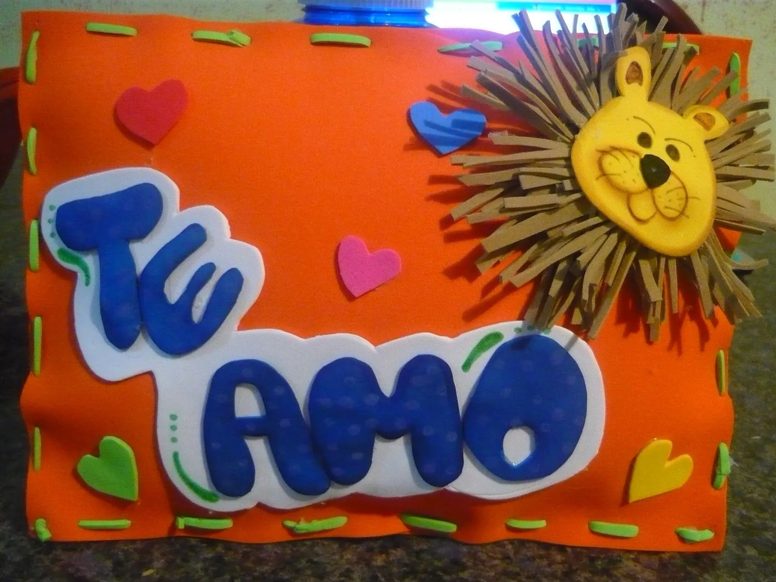 Manualidades En Foamy: cojin en foami