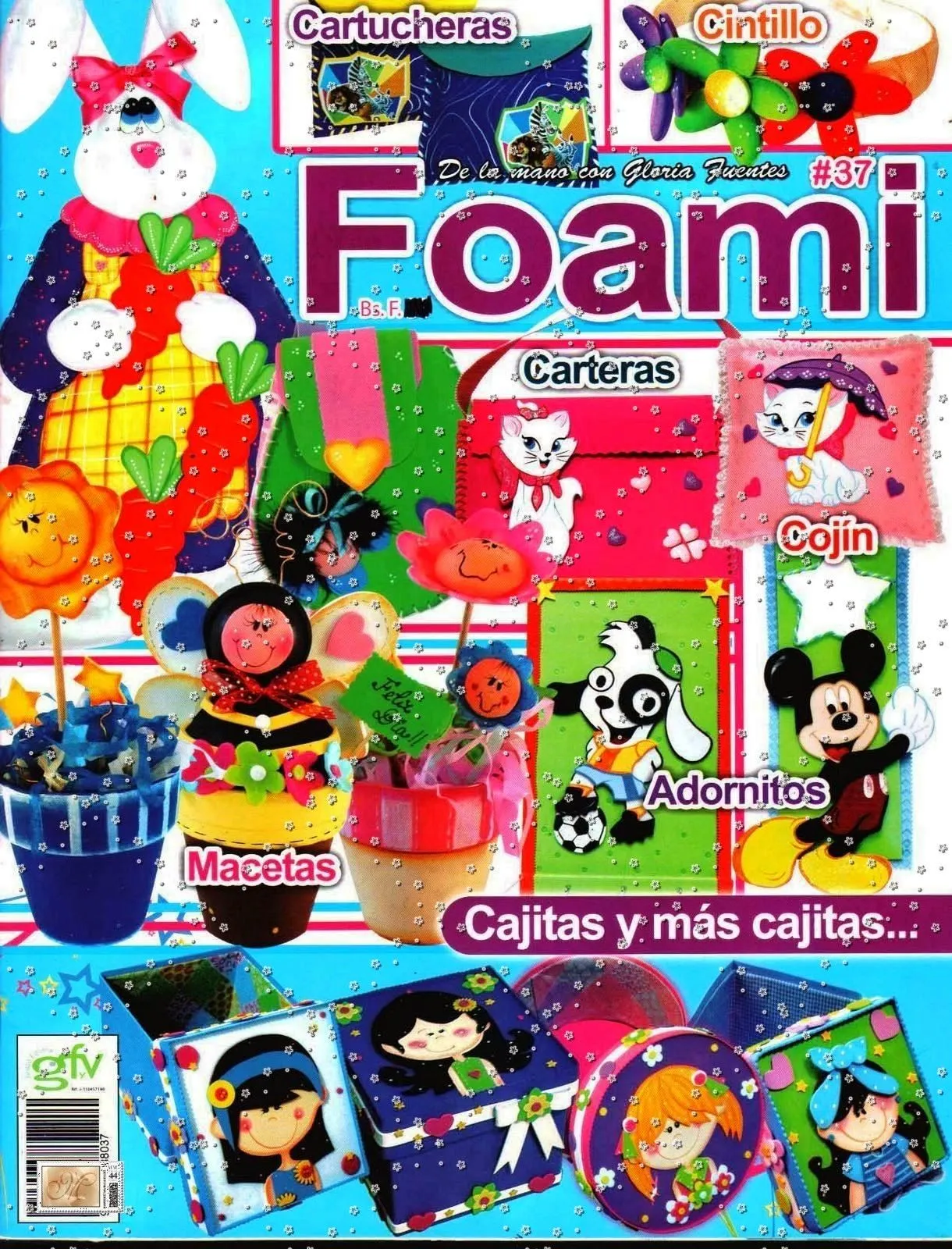 manualidades en foamy con moldes | Revistas de manualidades gratis manualidades en foamy con moldes | Revistas de manualidades gratis