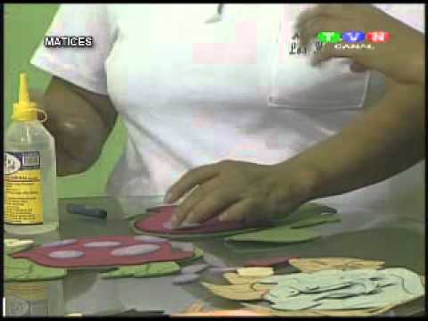 MANUALIDADES EN FOMIX PARA DECORAR - YouTube MANUALIDADES EN FOMIX PARA DECORAR - YouTube