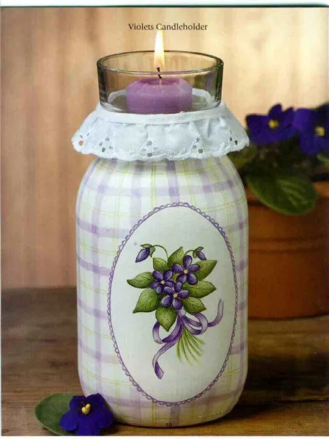 Manualidades :Frascos decorados ~ lodijoella Manualidades :Frascos decorados ~ lodijoella