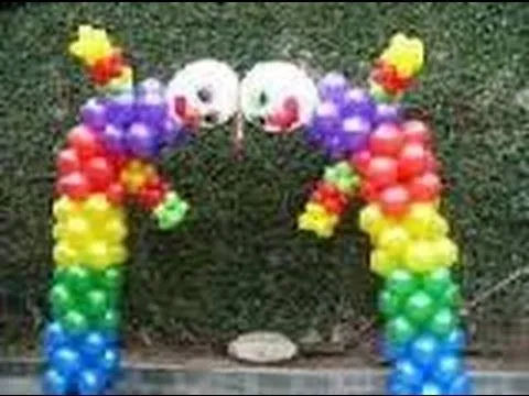 MANUALIDADES CON GLOBOS PARA NIÑOS 6 - YouTube