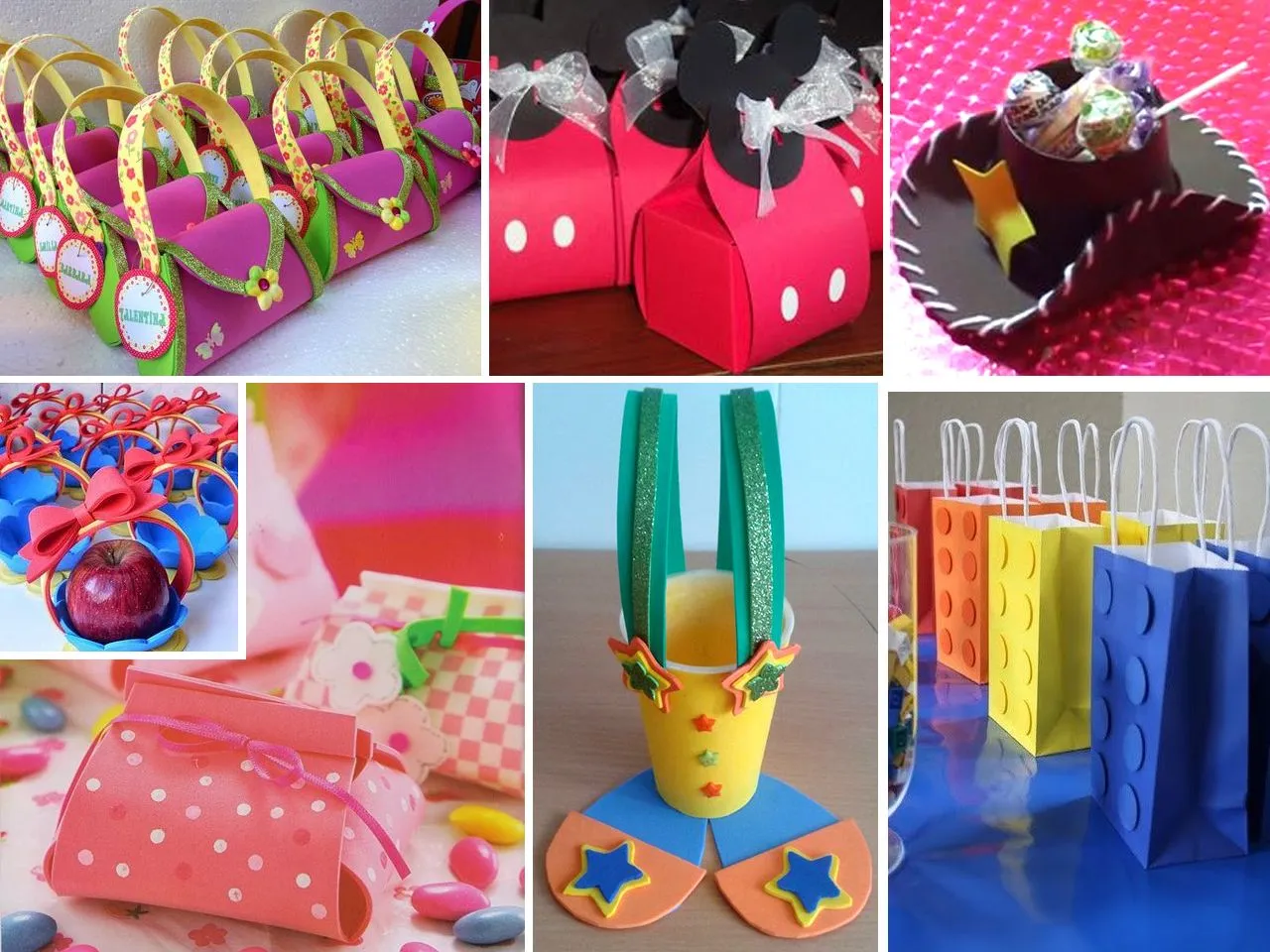Manualidades en Goma Eva para cumpleaños