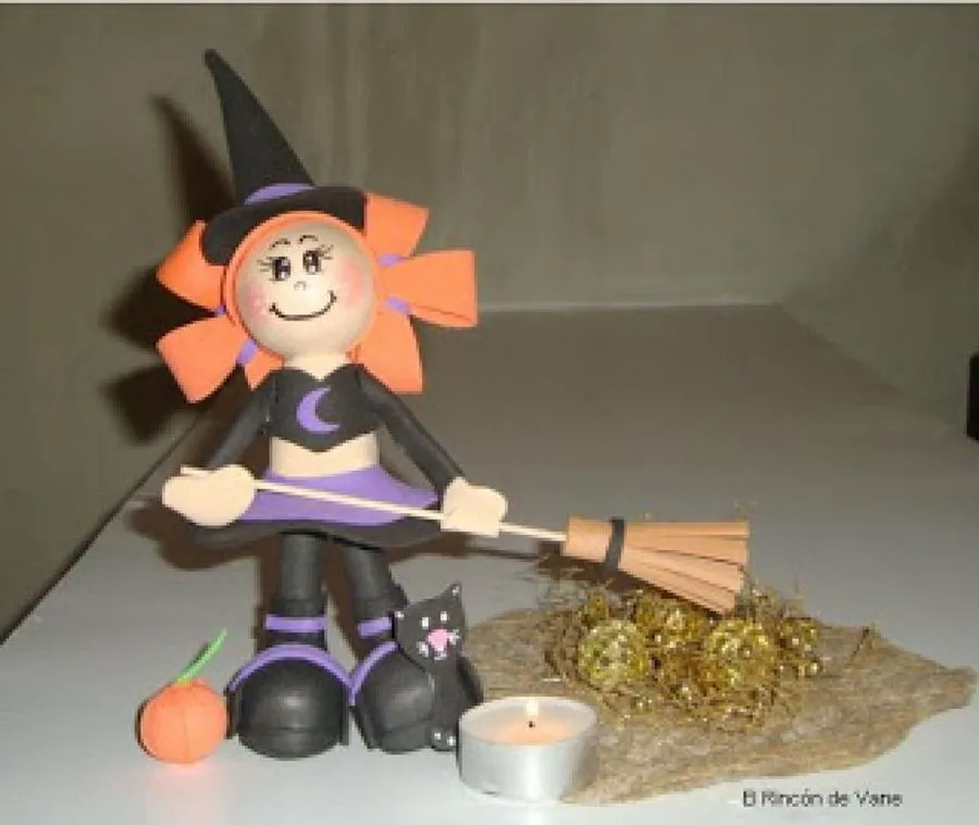 Manualidades en goma eva para Halloween | Manualidades Manualidades en goma eva para Halloween | Manualidades