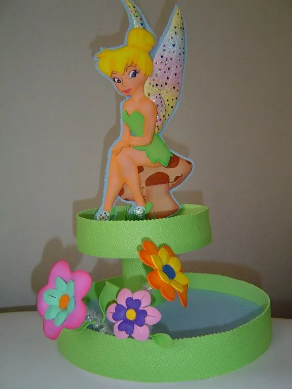 Manualidades en goma eva Tinkerbell - Imagui