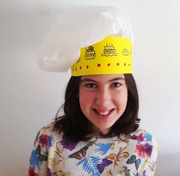 Manualidades: Cómo hacer un gorro de cocinero de papel. Manualidades: Cómo hacer un gorro de cocinero de papel.