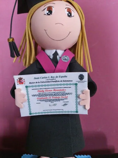fofuchas de graduacion | Aprender manualidades es facilisimo.com fofuchas de graduacion | Aprender manualidades es facilisimo.com