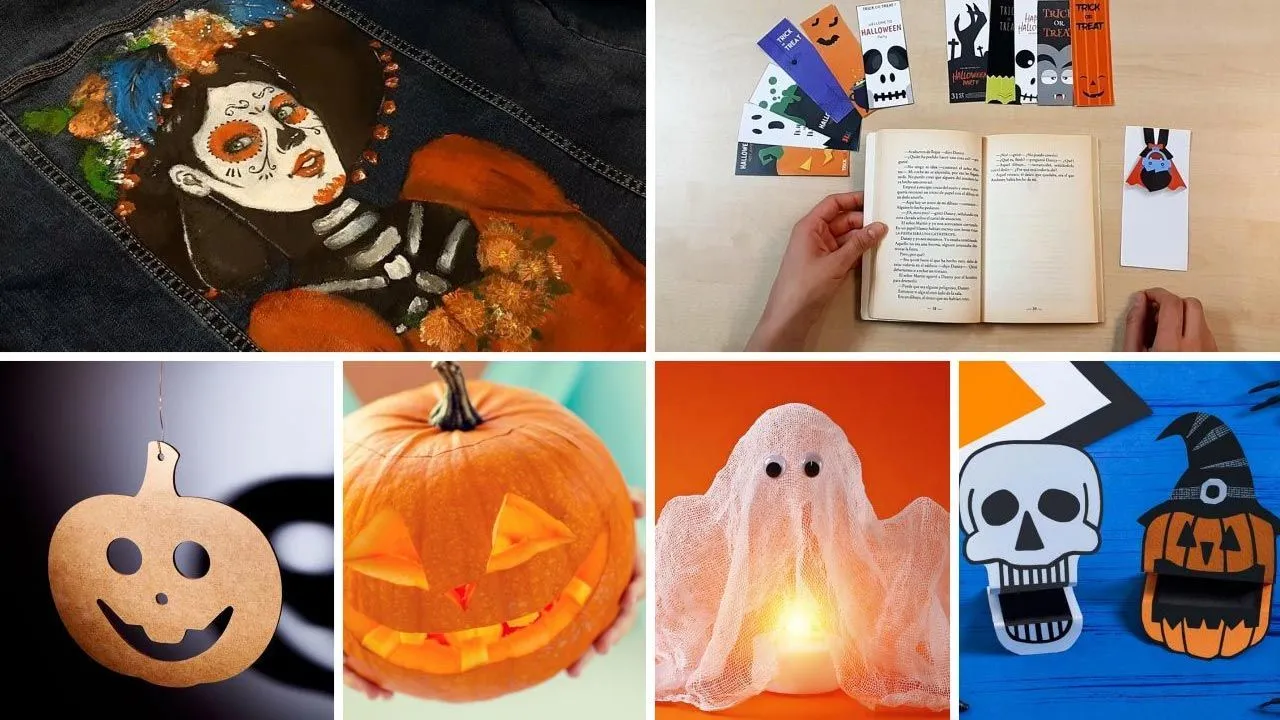 6 manualidades de Halloween, ¡fáciles y terroríficas! 6 manualidades de Halloween, ¡fáciles y terroríficas!