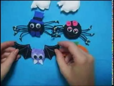 Manualidades de halloween de fieltro - YouTube Manualidades de halloween de fieltro - YouTube