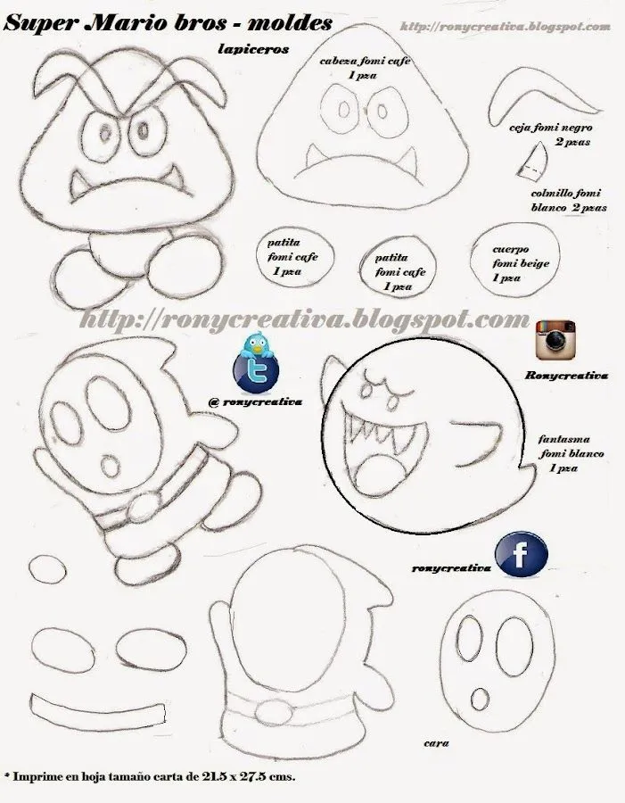 Manualidades para Halloween - hermosas calabazas y fantasmas con lápiz para los peques / Personajes de Super Mario Bros en foamy | Manualidades Manualidades para Halloween - hermosas calabazas y fantasmas con lápiz para los peques / Personajes de Super Mario Bros en foamy | Manualidades