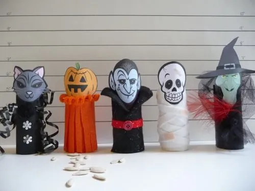 Manualidades para halloween con material reciclado ~ lodijoella Manualidades para halloween con material reciclado ~ lodijoella