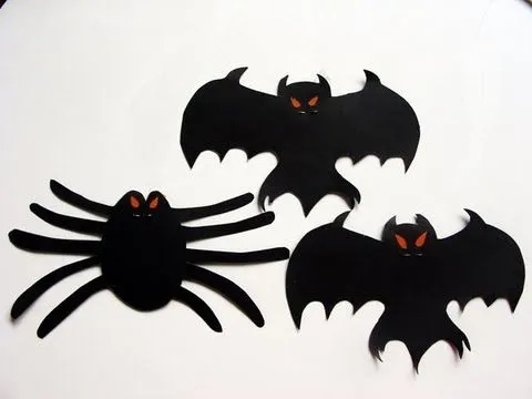 Manualidades para Halloween - móvil de murciélagos - Manualidades ... Manualidades para Halloween - móvil de murciélagos - Manualidades ...