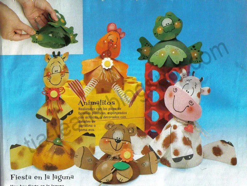 6 manualidades hechas con botellas de plástico vacias ~ Olvídate ... 6 manualidades hechas con botellas de plástico vacias ~ Olvídate ...