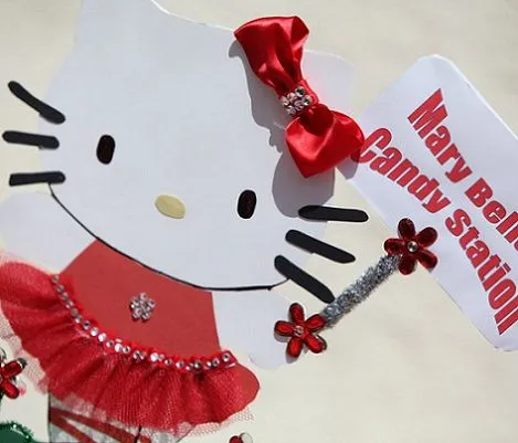 Cumpleaños de un año de Hello Kitty