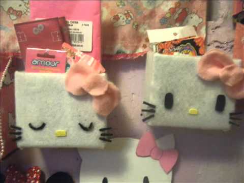 mis manualidades de hello kitty - YouTube