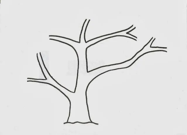 Manualidades con mis hijas: Árbol de otoño y sus hojas Manualidades con mis hijas: Árbol de otoño y sus hojas