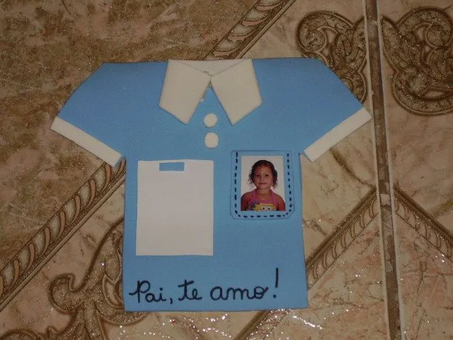Manualidades con mis hijas: Camiseta con foto para el Día del padre Manualidades con mis hijas: Camiseta con foto para el Día del padre