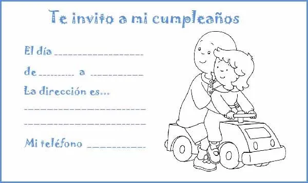 Manualidades con mis hijas: Colorear invitaciones de cumpleaños Manualidades con mis hijas: Colorear invitaciones de cumpleaños
