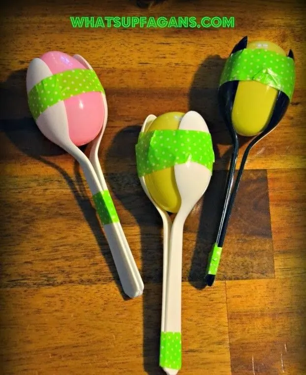 Manualidades con mis hijas: Instrumentos, la maraca Manualidades con mis hijas: Instrumentos, la maraca