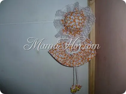 Manualidades para el hogar | Muñeca para decorar la puerta ...