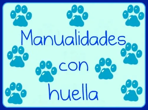 Manualidades con huella