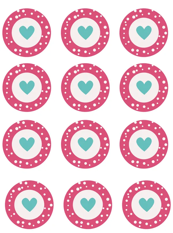 Manualidades: Imprimibles para cupcakes