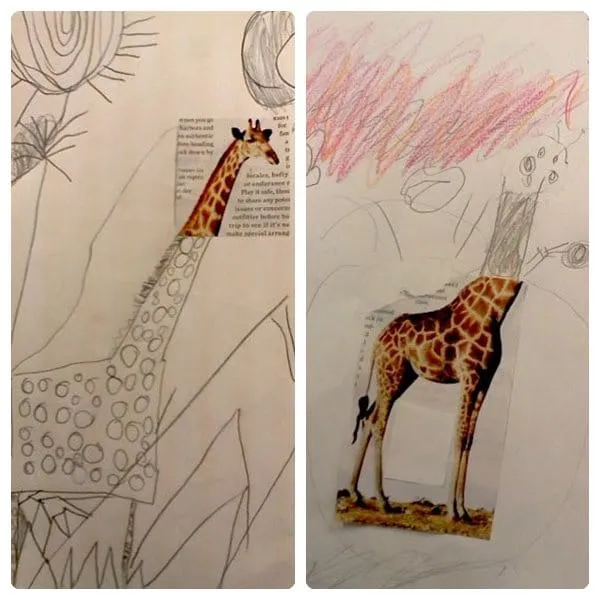 Manualidades infantiles: dibujos y collages Manualidades infantiles: dibujos y collages