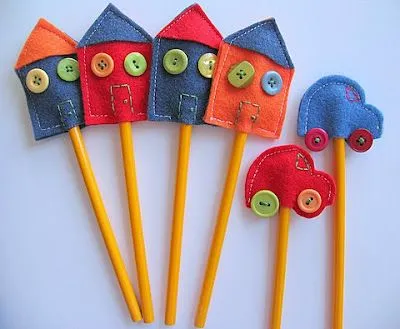Manualidades infantiles en fieltro o foami