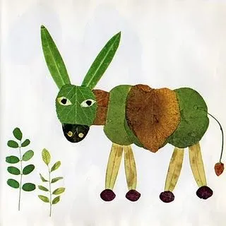 Manualidades infantiles con hojas de plantas | Solountip. Manualidades infantiles con hojas de plantas | Solountip.
